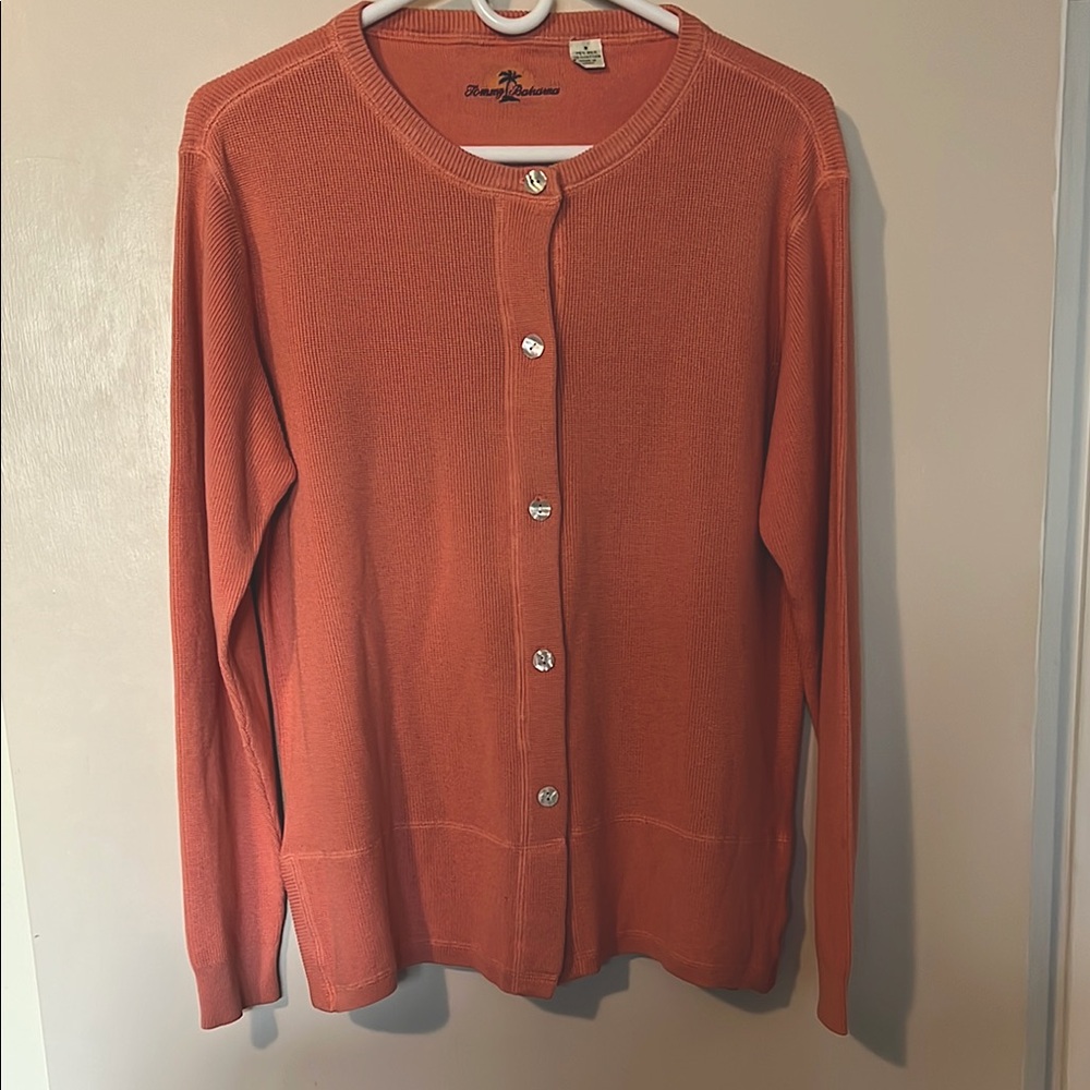 Tommy Bahama Coral Cardigan